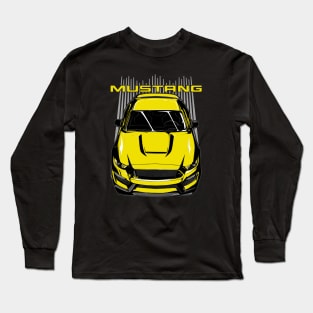 Mustang S550 - Yellow Long Sleeve T-Shirt